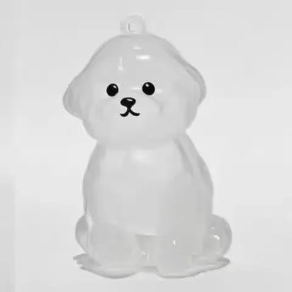 Schlüsselanhänger mit Tierhaaren